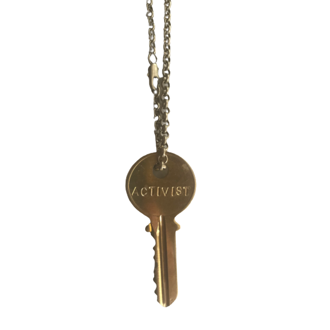The giving 2025 keys necklace